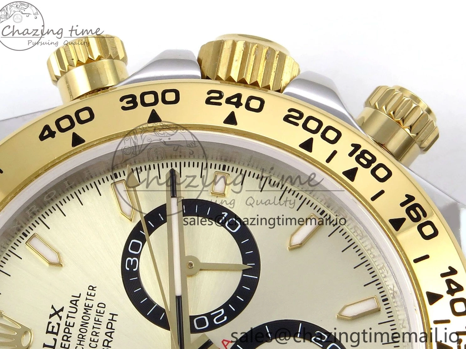 YG Daytona QF SS 1:1 Braclet YG V5 on Dial Best SH4131 126503 Edition 0428